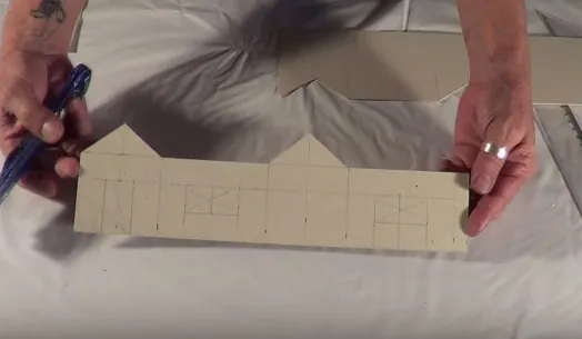 Làm mô hình nhà bằng giấy