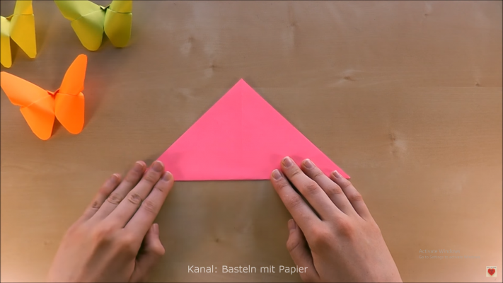 Cách gấp con bướm bằng giấy Origami cực dễ dàng