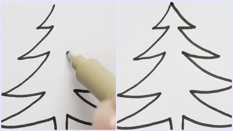 Cách Vẽ Cây Thông Noel Đơn Giản Cho Dịp Lễ Giáng Sinh 2022 - Học May