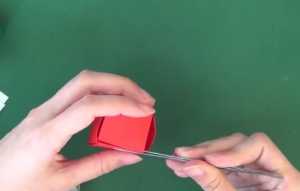Cách gấp hộp quà giáng sinh origami cực cute