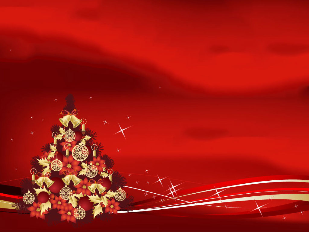 Background Giáng sinh màu đỏ.