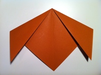 cách gấp con chó origami
