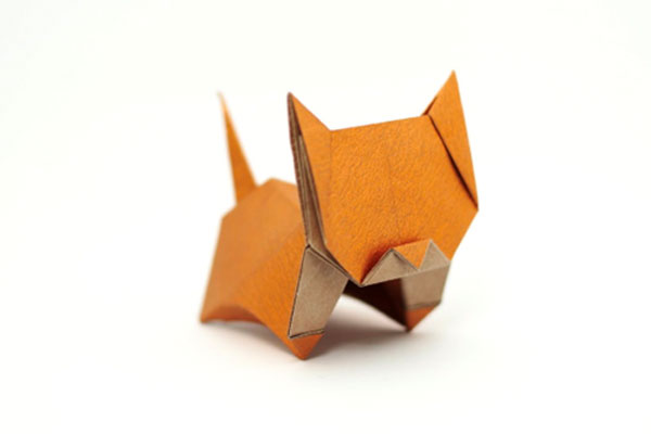 Khám phá các cách gấp con mèo đơn giản từ giấy Origami