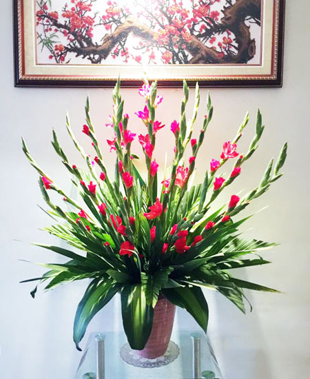 Cách cắm hoa lay ơn ngày Tết đón Tài Lộc vào nhà hình ảnh 13