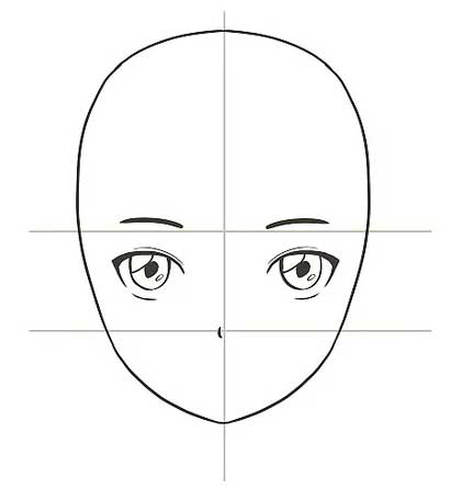 Vẽ mũi cho nhân vật anime