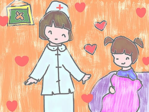 Vẽ tranh ước mơ của em làm bác sĩ đề tài hot nhất - Trường THCS Quán Toan