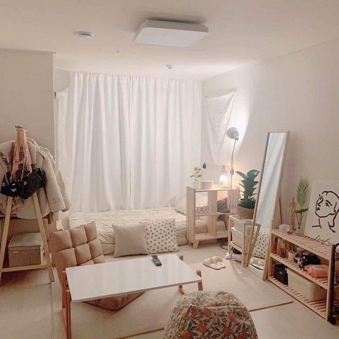 Thiết kế phòng ngủ phong cách Hàn Quốc