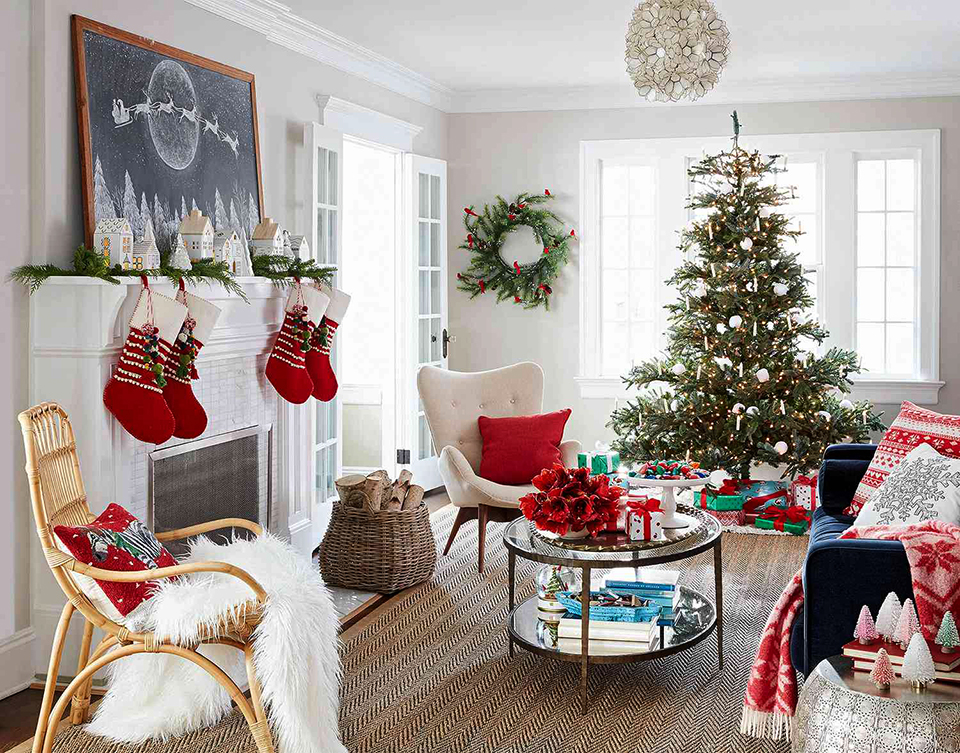 Những ý tưởng trang trí đơn giản nhưng mang không khí tưng bừng vào nhà cho ngày Noel