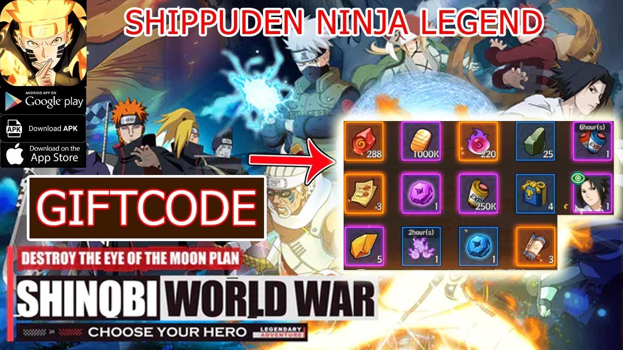 Code Shippuden Ninja Legend