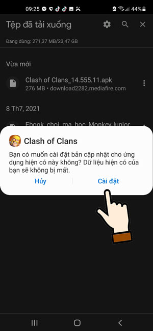 tải clash of clans cập nhật mới