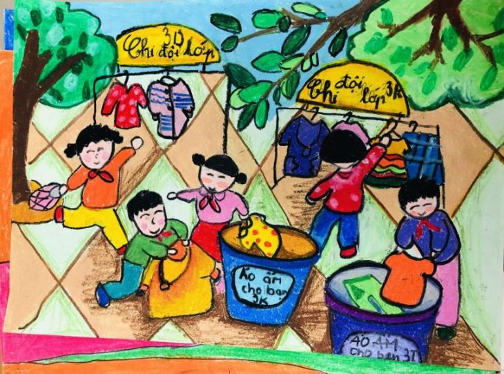 Khám phá, trải nghiệm 50+ tranh vẽ về Đoàn TNCS Hồ Chí Minh đẹp
