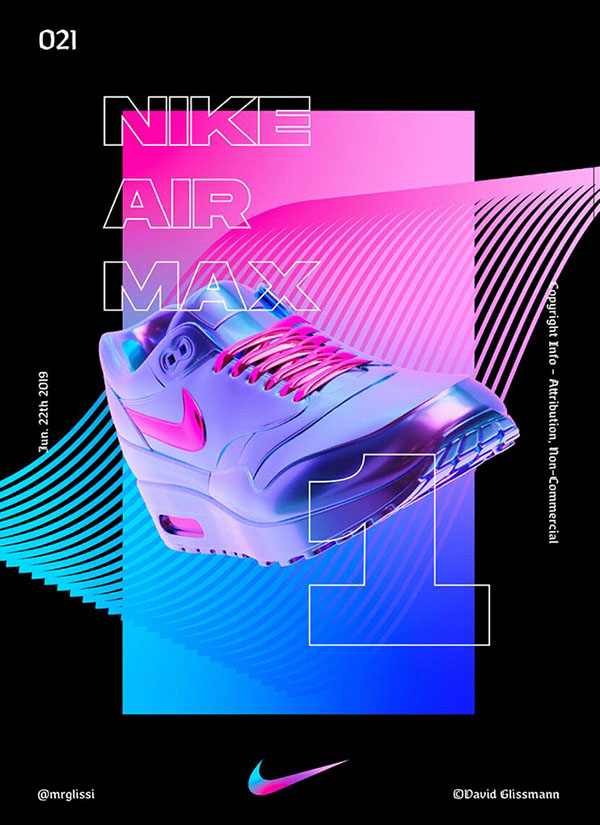 Poster Nike Brand- Trang tri poster dep thu hut nguoi nhin