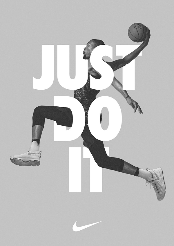 poster nike brand - just do it