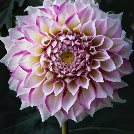 Một tấm ảnh chụp cận cảnh của một bông hoa với chi tiết tinh tế
