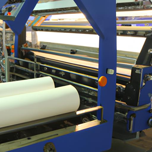 Máy sản xuất cuộn vải không dệt