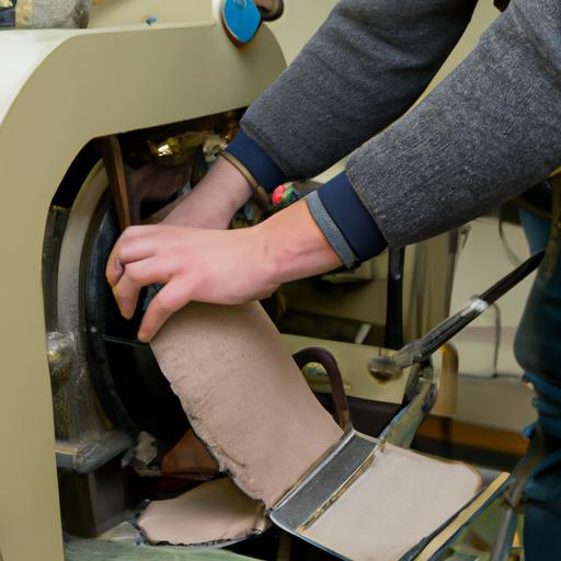 Quy trình sản xuất vải da lộn bao gồm nhiều công đoạn từ thu thập nguyên liệu cho đến tiền xử lý da và sử dụng máy móc để sản xuất vải da lộn.