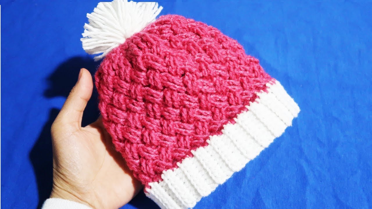 Crochet hat tutorial at home - Hướng dẫn cách móc nón len nữ - YouTube